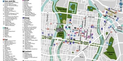 Ramani ya hiroshima